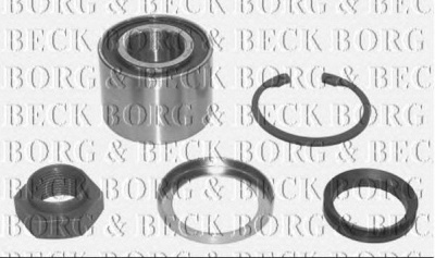 BORG & BECK bwk080 -  Комплект подшипника ступицы колеса